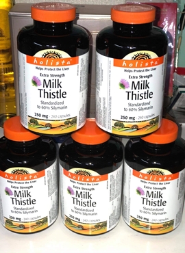 Thuốc thải độc gan Milk Thistle của CANADA( 250mg -240 viên)