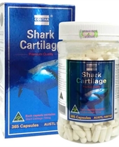sụn vi cá mập shark cartilage 750mg của Úc loại 365 viên
