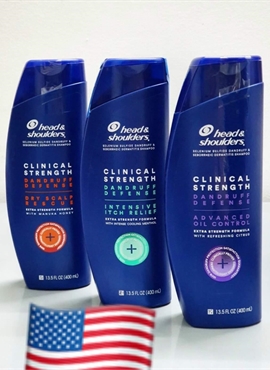 Dầu gội trị gàu và nấm Head & Shoulders Clinical Strength loại 400ml của Mỹ