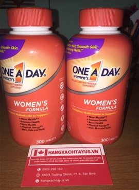 One A Day Women's Formula - Vitamin tổng hợp cho phụ nữ dưới 50 tuổi của Mỹ