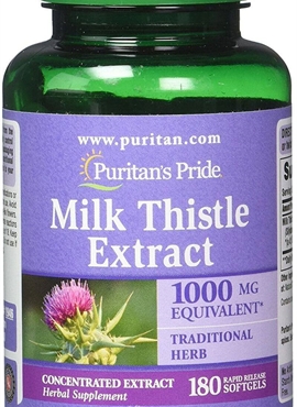 Thuốc Thải Độc Gan Milk Thistle Của Mỹ ( 250mg -180 Viên)